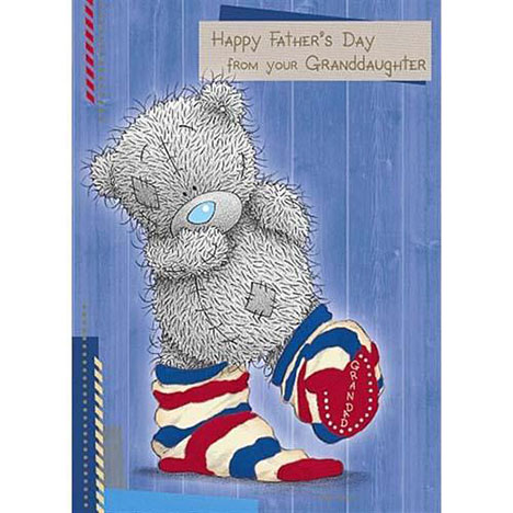 From your Granddaughter Me to You Bear Fathers Day Card £1.60
